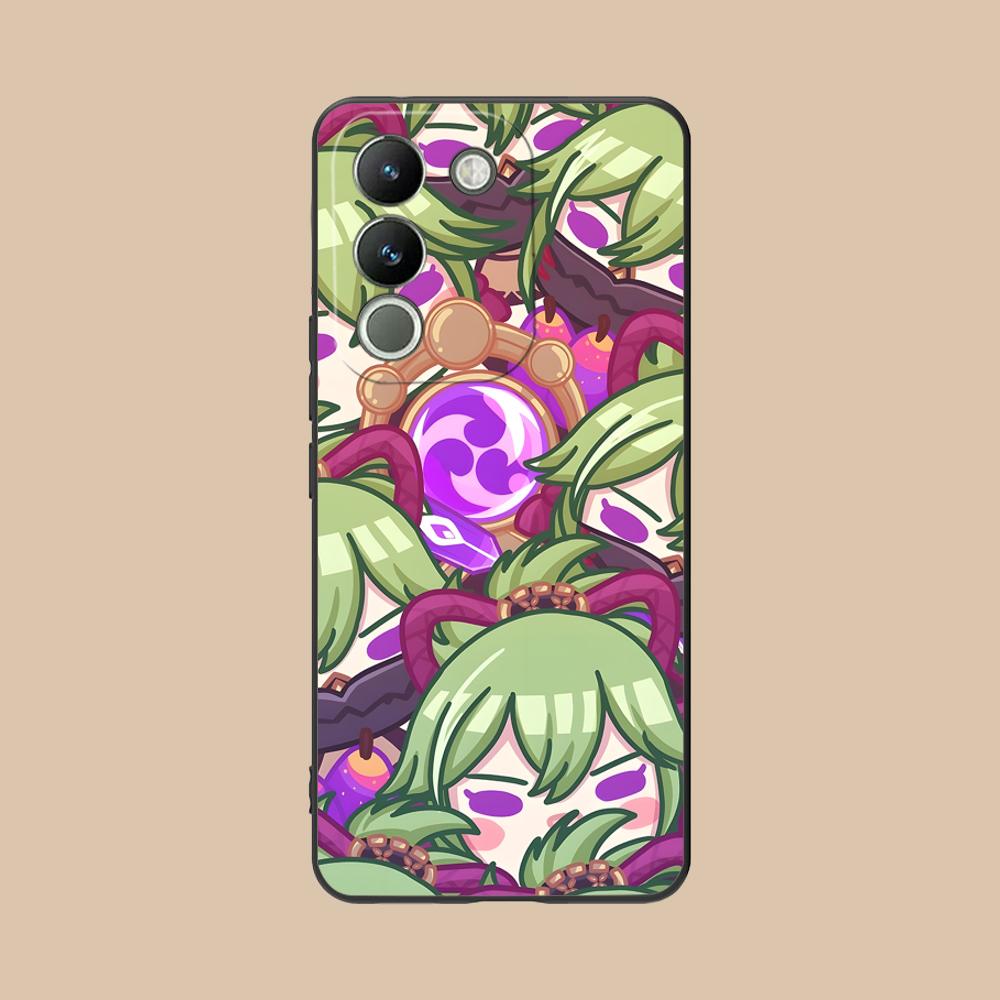 Spiel GI Kuki Shinobu Handyhülle für VIVO Y77 76 75 74 73 72 58 56 55 51 50 38 36 Y19 Y18 Y03 Y01 5G Druckabdeckung
