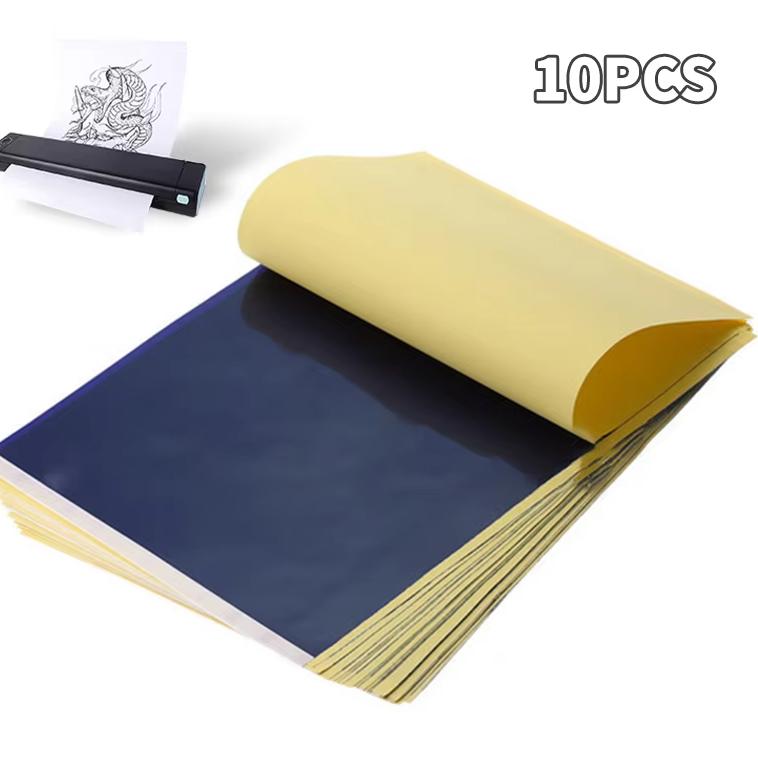 

10/100PCS A4 Tattoo Transfer Paper Tattoo Supplies Carbon Thermal Transfer Paper Tattoo Stencil Copy Tracing Paper Accessory