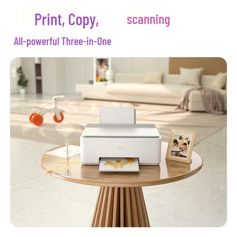 Deli C411Ws Wireless Color Inkjet All-in-One Printer