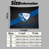 Custom Name VfL Bochum Printed Tapestry – Wall Hanging for Bedrooms, Dorms, and Home Decor