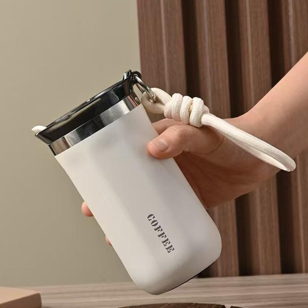 Leak-Proof Vacuum Flask 350ML/500ML Thermal Mug Cold Coffee Cup Coffee Mug Commute Use