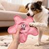 Border Collie Interactive Dog Frisbee Toy - Bite-Resistant, Crinkle Sound, Teeth Grinding, Throw & Fetch.