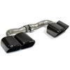 Porsche Cayenne GTS Black Quad Tailpipe Trim (11-24 Years)