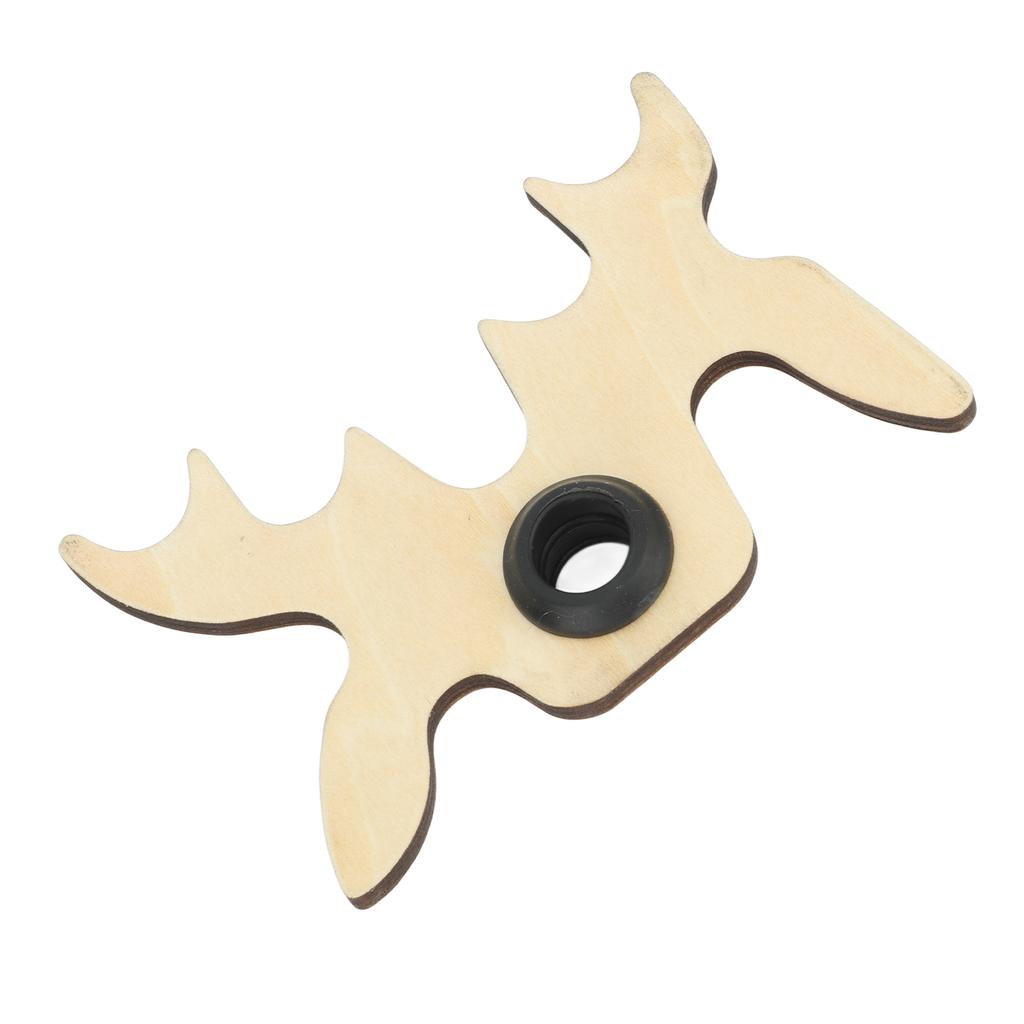 Billiard Cue Stick Bridge Portable Wood Slip On Moosehead Billiard Cue Bridge Head for Pool Table Pool Game