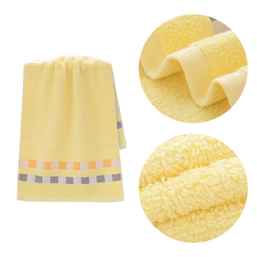 3 Pcs Absorbent Bath Towel Soft Face Towel for Home Striped Pattern Towel Set Soft Hand Towel Bath Towel Quick Drying Towels