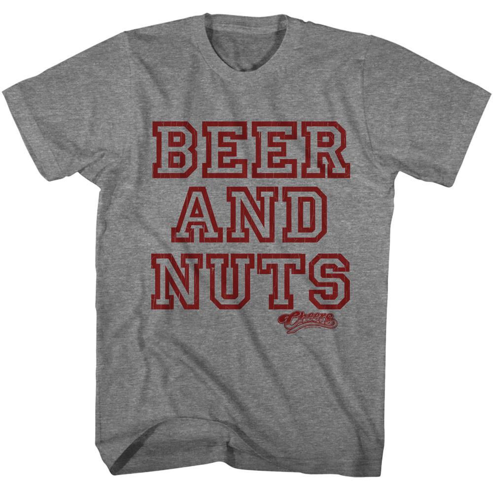 Cheers TV Show Beer And Nuts Men T Shirt L