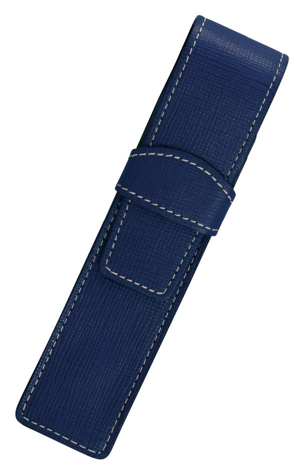 PILOT Pen Case, Leather Case for 1 Pen, 05 L, blue, TLPS05SL