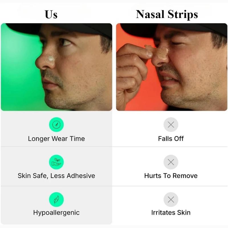 Magnetic Nasal Breathing Expander Nasal Patch Nose Clip Entry-level Kit, Used To Improve Sleep Quality, Prevent Snoring, Sleep Mouth Tape