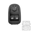 6554.WA 6554WA Car Electric Power Window Switch Master Button Control Windows Mirror Switch For Peugeot 206 2000 ~ 2009