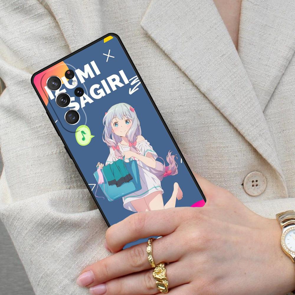 Cute Girl Izumi Sagiri Cell Phone Case for Samsung Galaxy S26 Ultra S25 S24 S23 S22 S21 S20 Note10 Cover