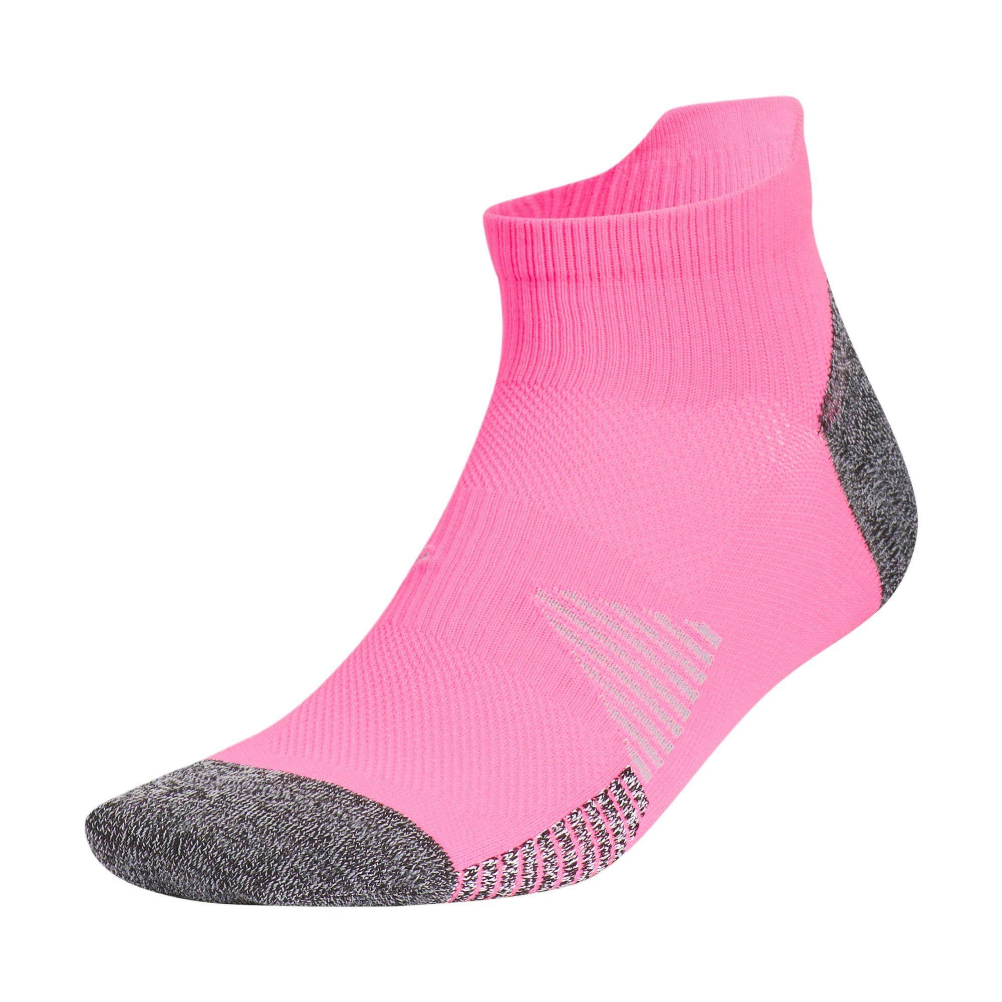 Adidas RUNNING LOW CUT SOCKS Ankle Socks Unisex 1 Pack Bright Powder/metallic Silver JP2623 S
