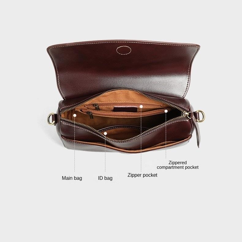 Crossbody Bag Large Capacity Versatile High-end Women's Bag Single Shoulder Pillow Bag
