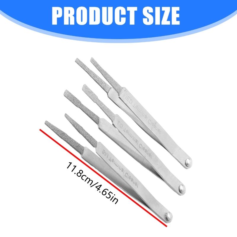 3Pcs Electrical Terminal Cleaner Tool Auto Repairing Hardware Tool Terminal Cleaner Set Electrical Cleaner