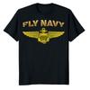 NOUVEAU T-SHIRT LIMITÉ Fly Navy Ailes d'Officier de Marine Pilote Classiques