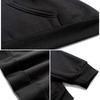 Winter 2025 Kapuzenpullover mit Fleece-Futter und überschnittenen Schultern - Europäischer & Amerikanischer Stil