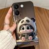 For Xiaomi POCO X8 Pro Max 5G Cases Blue Love Bow Cover Soft Matte Silicone Protective Black For POCO X8Pro Max Funda