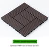 Waterproof WPC Balcony & Garden Flooring - Easy Snap-On, Anti-Corrosion, Ideal for Outdoors & Indoors.
