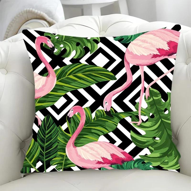 Decorative Pillowcases for Pillows Green Leaf Chair Cushion Cover X Pillowcase Fall Decoration Pillow Hugs Sofa Body