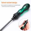 Telescopic 2-in-1 Phillips & Slotted Screwdriver Set for Household Use