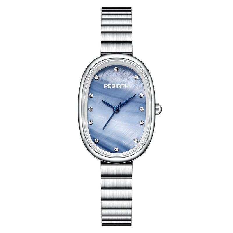 Rare Antique-style Watches Fashion Niche Light Luxury Exquisite Women's Quartz High-grade Diamond Triangle Oval Dial Fashion Watch