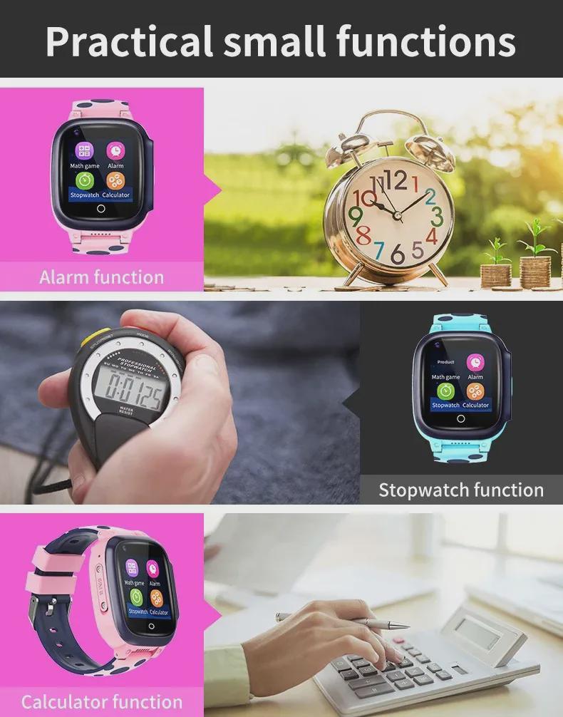 Cross-Border 4G Children's GPS Smart Watch with HD Display