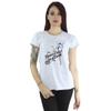 Disney Womens/Ladies The Nightmare Before Christmas Frightfully Festive Cotton T-Shirt