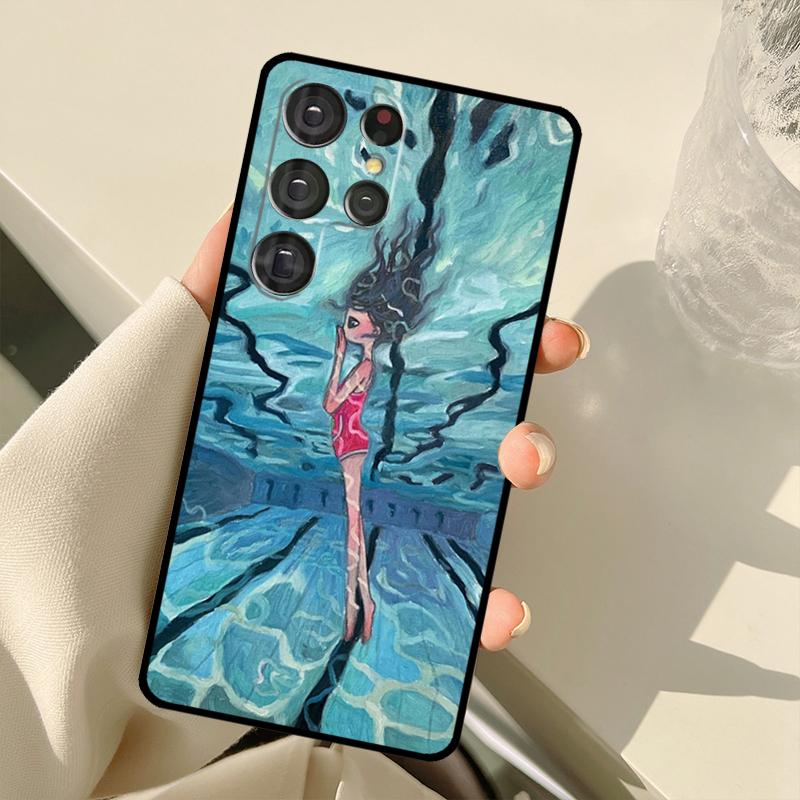 Aya takano Case For Samsung Galaxy S23 S22 Ultra S20 FE Note 20 Note 10 S8 S9 S10 Plus S21 Ultra Cover