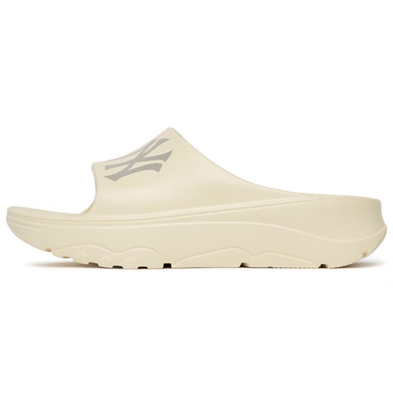 MLB Шлепанцы Устойчивые к истиранию Слайдеры Унисекс Белые Кроссовки 3ALPAB123-50IVS 44