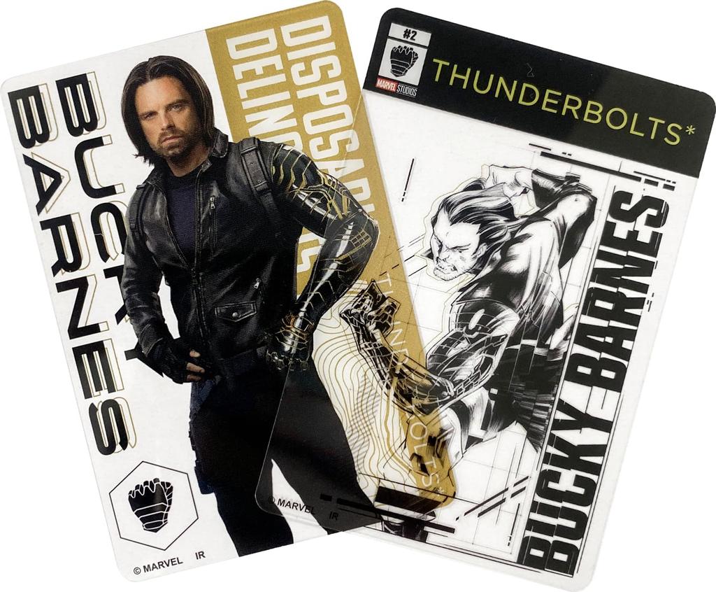 Clear Card Collection Types In Total IJ268 Thunderbolts 12