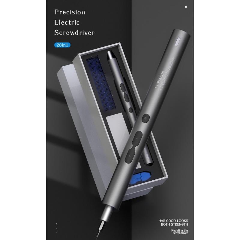 Kingsdun 28 In 1 Precision Electric Screwdriver Set