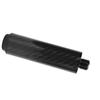4 Inch Carbon Fiber Billiard Pool Cue Extension Extender Accessories with Rubber Bumper for