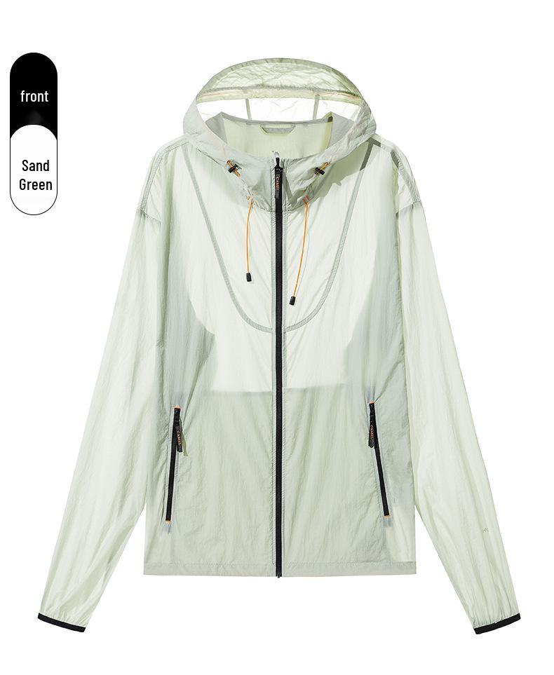 Unisex UPF50+ Anti-UV Outdoor Sports Sun Protection Ice Silk Jacket