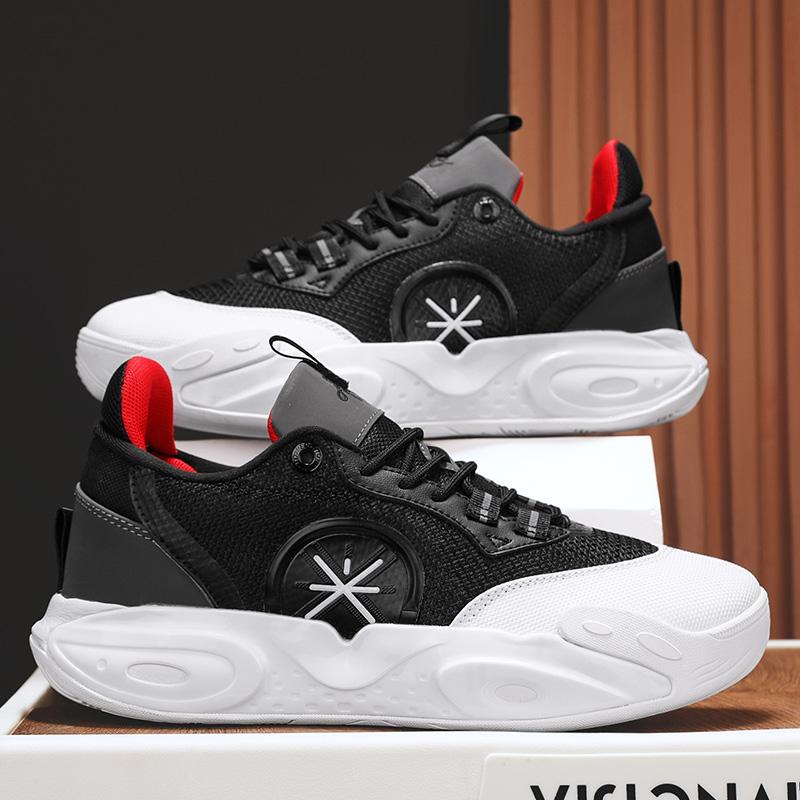 Breathable Practical Basketball Shoes for Men, 2025 New Low Cut, Shock-absorbing, Wear-resistant Professional Sports Shoes