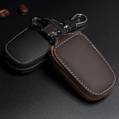 Moda Universale Pelle Smart Flip Telecomando Chiave Auto Fob Guscio Custodia Copertura Portaoggetti Borsa Pochette Portafoglio Protettore Portachiavi Organizzatore