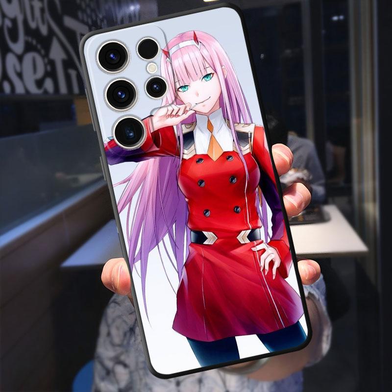 Husa pentru Samsung Galaxy S10 S9 S23 Ultra 5g S21 S22 Plus S20 Fe S10e S8 Darling In The Franxx Anime Zero Two Girl Cover