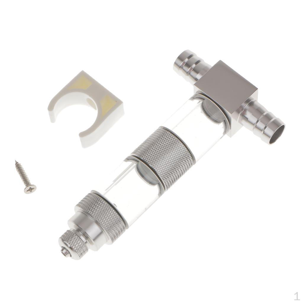 

Встроенный диффузор Co2 с счетчиком пузырьков для аквариума с растениями, высота 13 мм, высота 12/16 мм, 2 мм