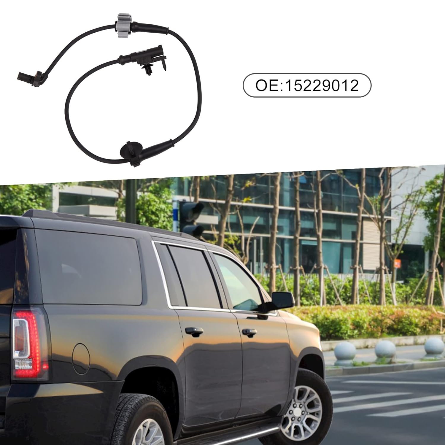 

Front Right Left ABS Wheel Speed Sensor 15229012 for GMC Yukon 2007-2012