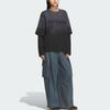 adidas Originals T-shirt de sport tissé 2 en 1 à manches longues et col rond pour femmes KS6112