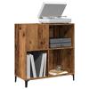 VidaXL Record Cabinet Old Wood 84.5x38x89 Cm Engineered Wood, Cabinet for Record Players, Storage Cabinet for 857173