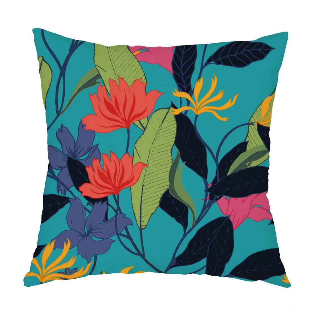 Boho Mandala Pillowcase  Home Decor Modern Garden Chair  Spring Colorful Flower