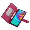 DF-011 For Samsung Galaxy A16 5G/A16 4G Case Zipper Pocket Wallet Leather Phone Cover with Straps