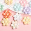 Creative Loose Beads Acrylic Creative Handmade Material Creative Beaded Material 5pcs Sunflower Beads Jewelry Accessories Charms Flower Shape Beading