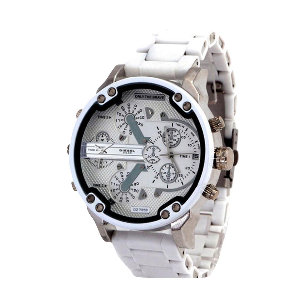 Stainless Steel Chronograph Quartz Watch Fashion Men's Watch