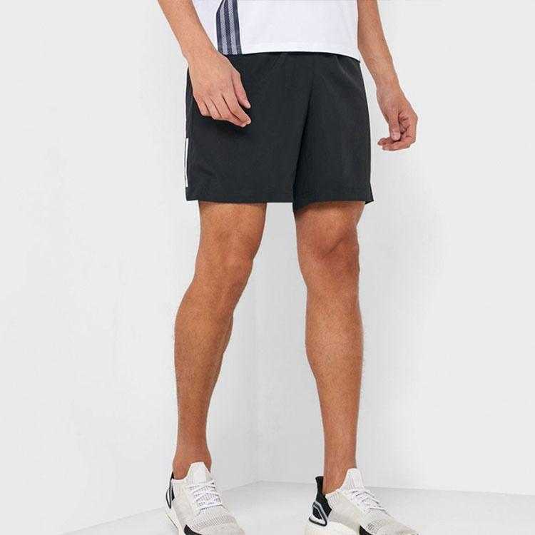 adidas Shorts Running Training Sports Pants Men Black Men's DX9701