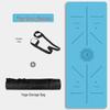 Longchan Non-slip PU Natural Rubber Yoga Mat