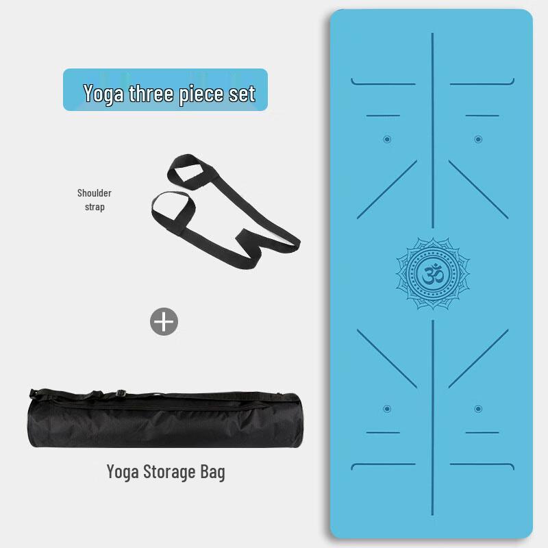 Longchan Non-slip PU Natural Rubber Yoga Mat