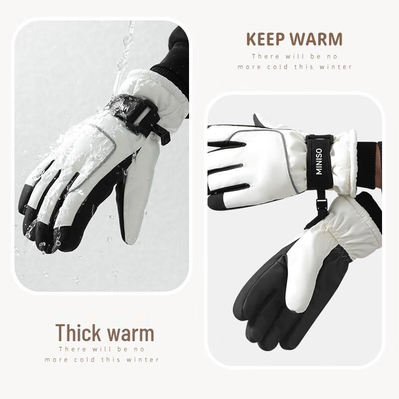 MINISO Women's Winter Ski & Cycling Touchscreen Gloves