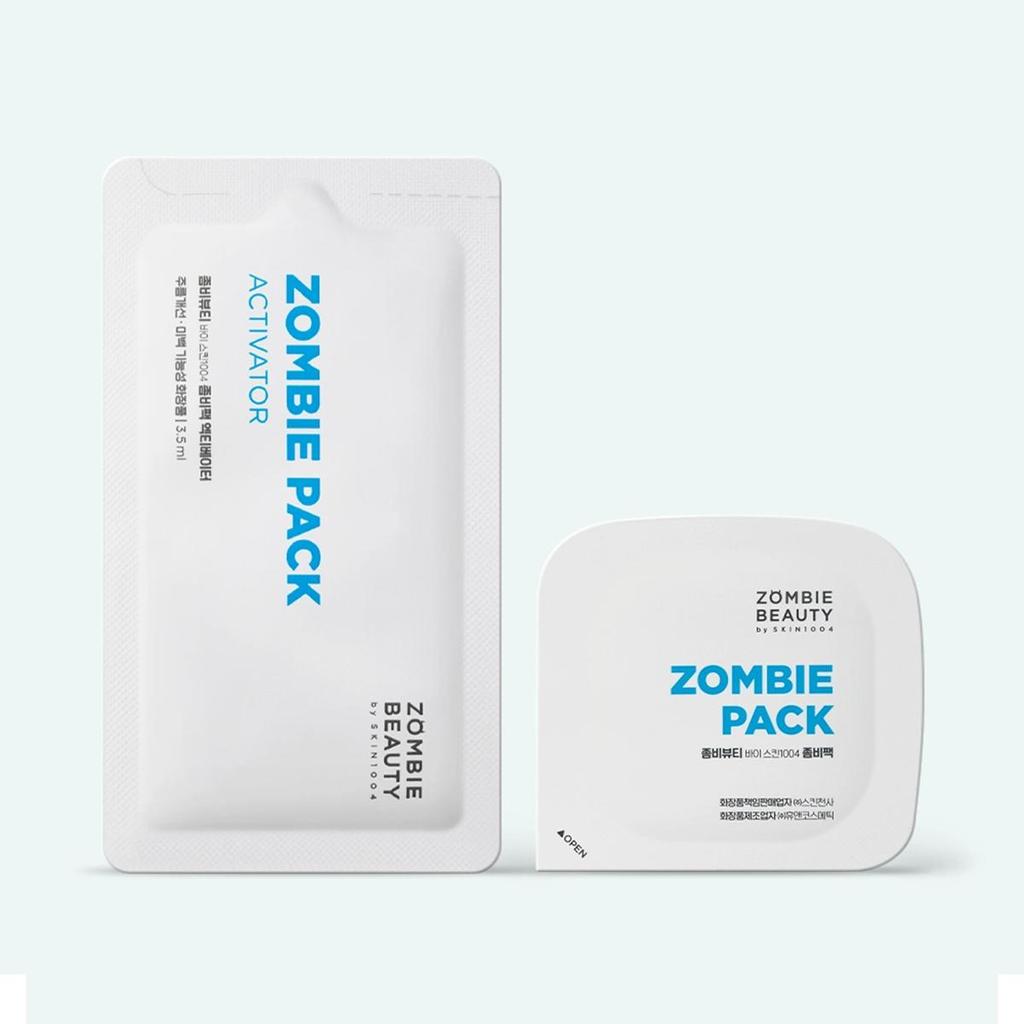 SKIN1004 Zombie Pack Activator Kit, Egg White Albumin, Exfoliate Dead Skin Cells, Brighten Dull Complexion, Korean Cosmetics, Korean Skincare