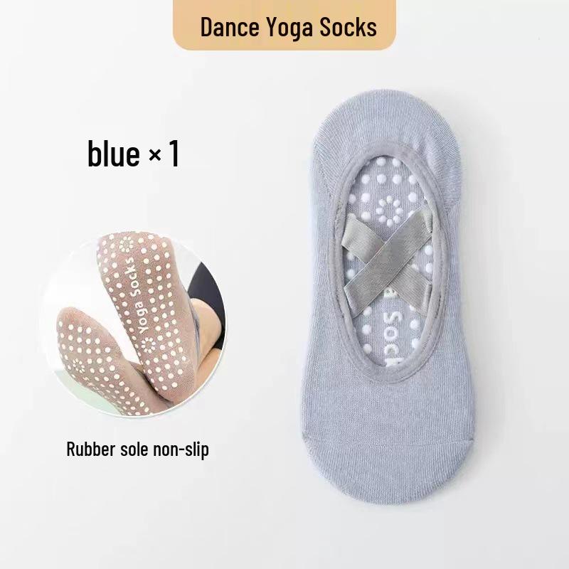 Women's Non-Slip Yoga Pilates Summer Socks for Indoor Fitness and Running