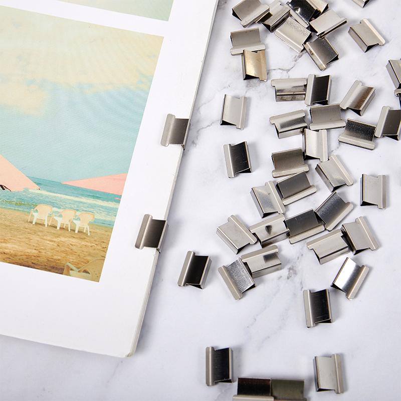 Cucitrice a Mano in Metallo Fermacarte per Rilegatura Documenti Cancelleria